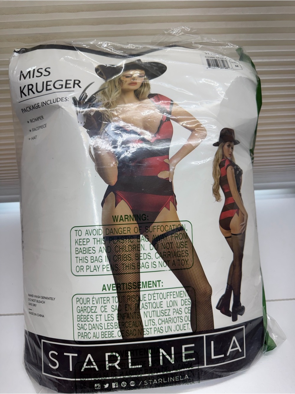 Starline Women's Miss Krueger Costume - Picture 3 of 6